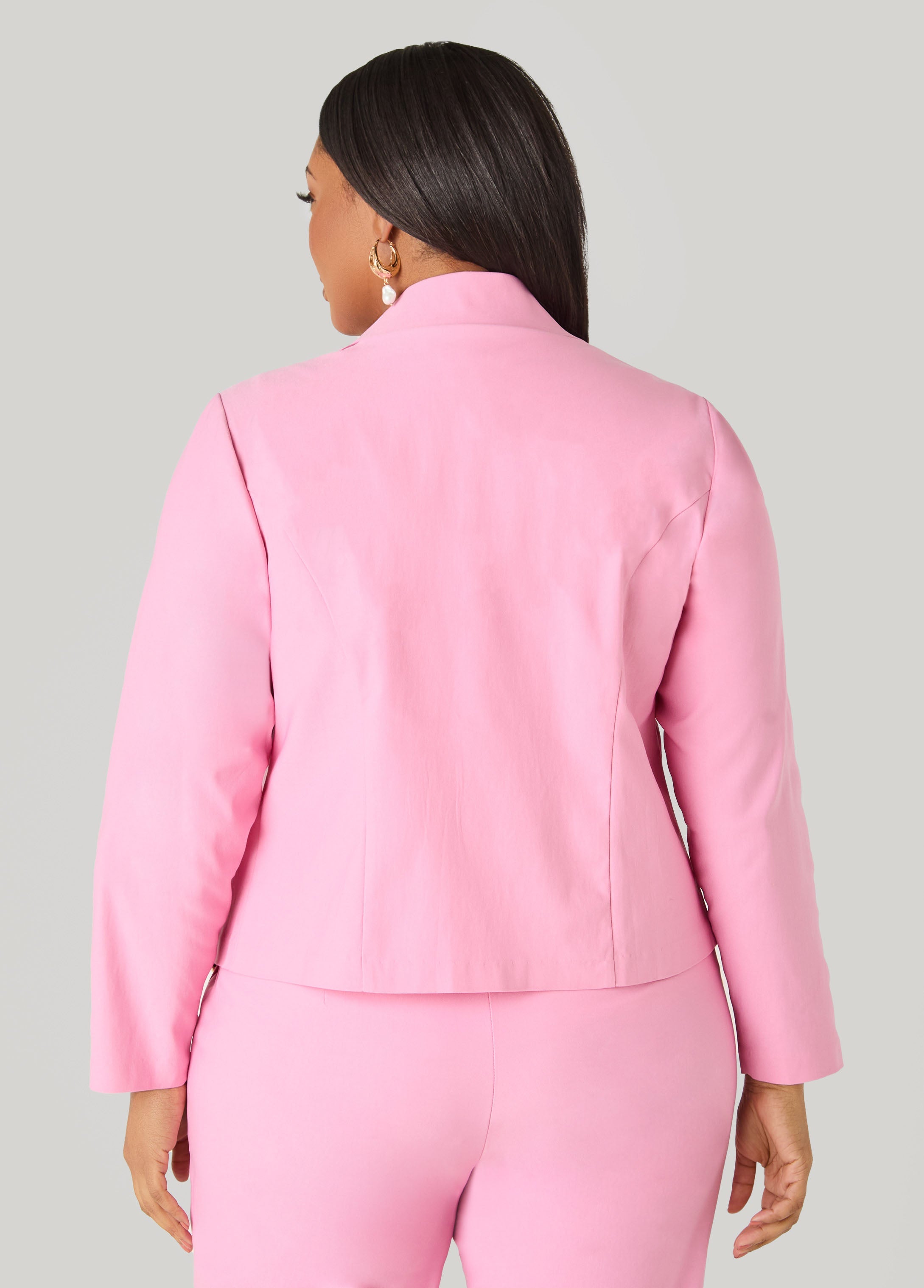 Millennium Embellished Jacket Pink | Ashley Stewart