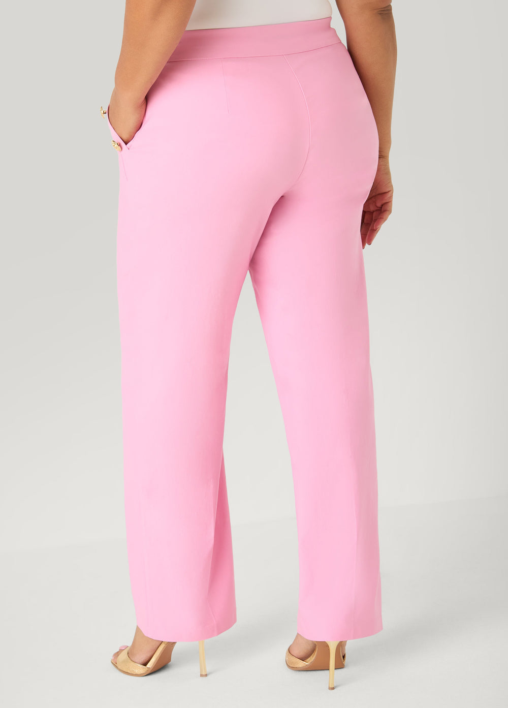 Millennium Sailor Pants Pink | Ashley Stewart
