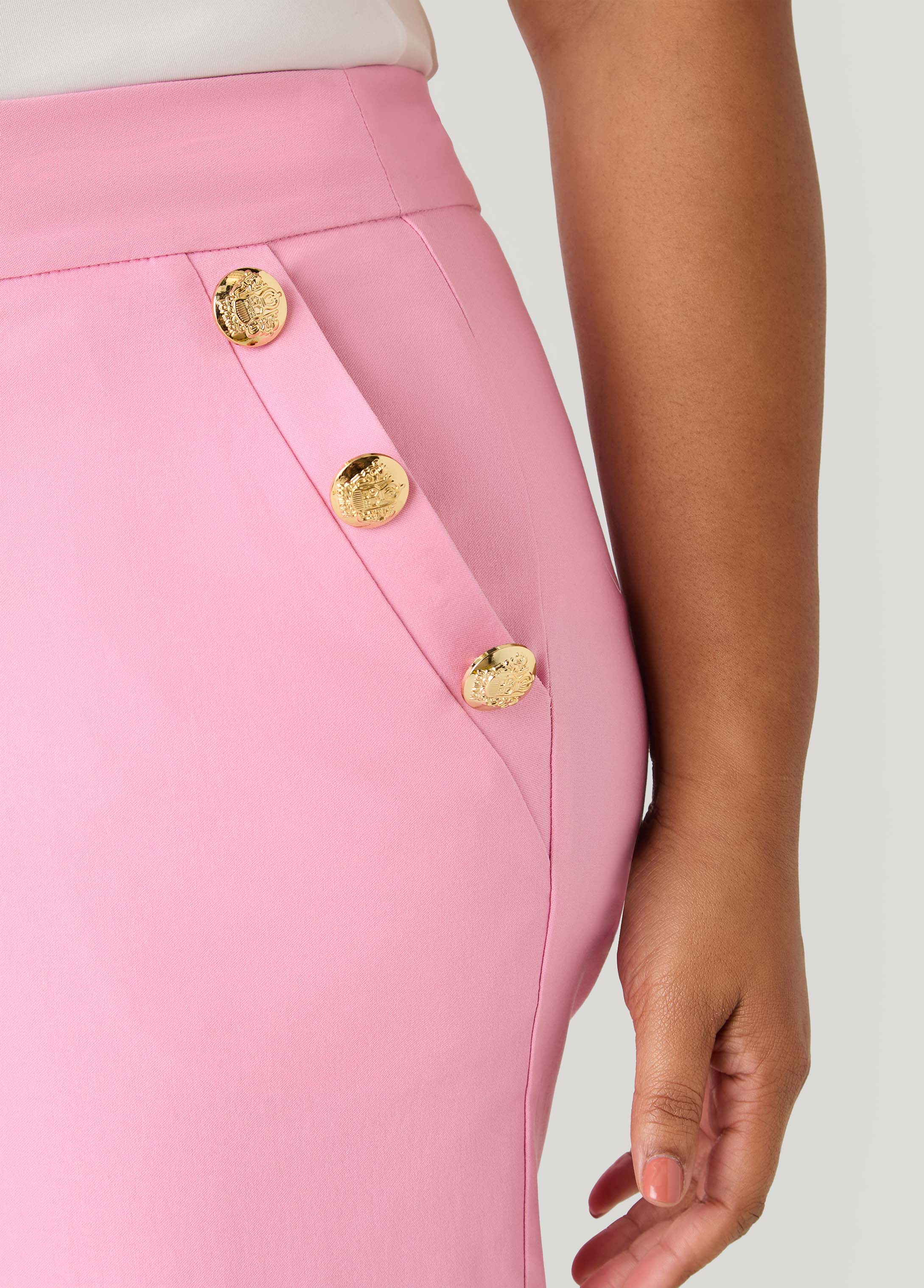 Millennium Sailor Pants Pink | Ashley Stewart
