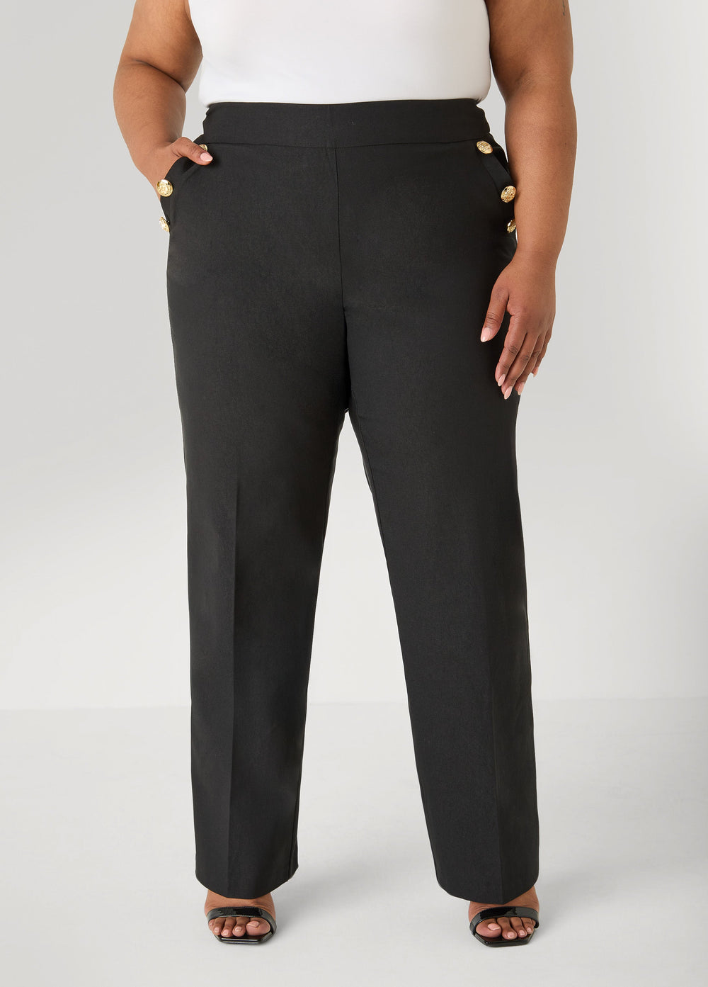 Millennium Sailor Pants Pink | Ashley Stewart