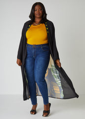 Pardon My Fro™ Ziggy Duster Black | Ashley Stewart