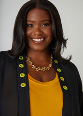 Pardon My Fro™ Ziggy Duster Black | Ashley Stewart