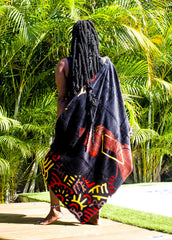 Pardon My Fro™ Harlem Beach Towel Multi | Ashley Stewart