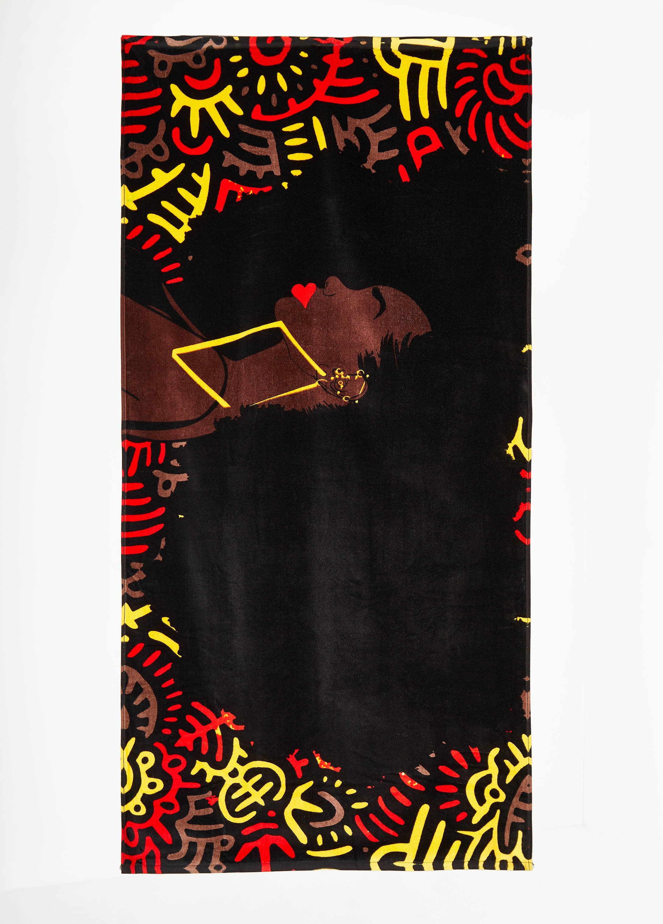 Pardon My Fro™ Harlem Beach Towel Multi | Ashley Stewart