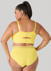 Plunge Smoothing Butterfly Bra Maize | Ashley Stewart