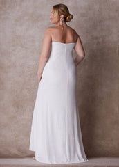 Plus Size Fitted Wedding Gown Plus Size Wedding Gown Bridal Fashion White | Ashley Stewart