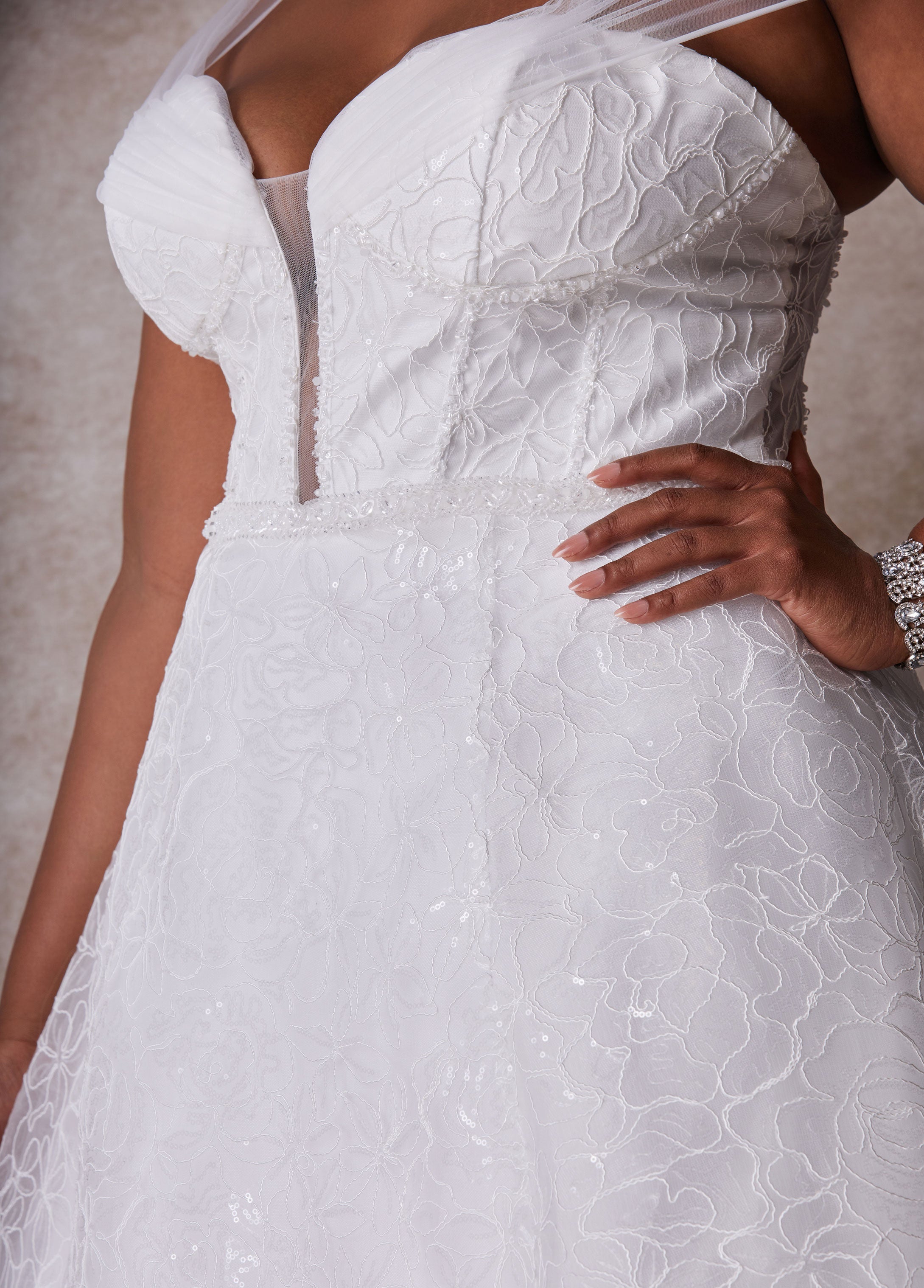Plus Size Princess Wedding Gown Plus Size Bridal Gown Bridal Fashion White | Ashley Stewart