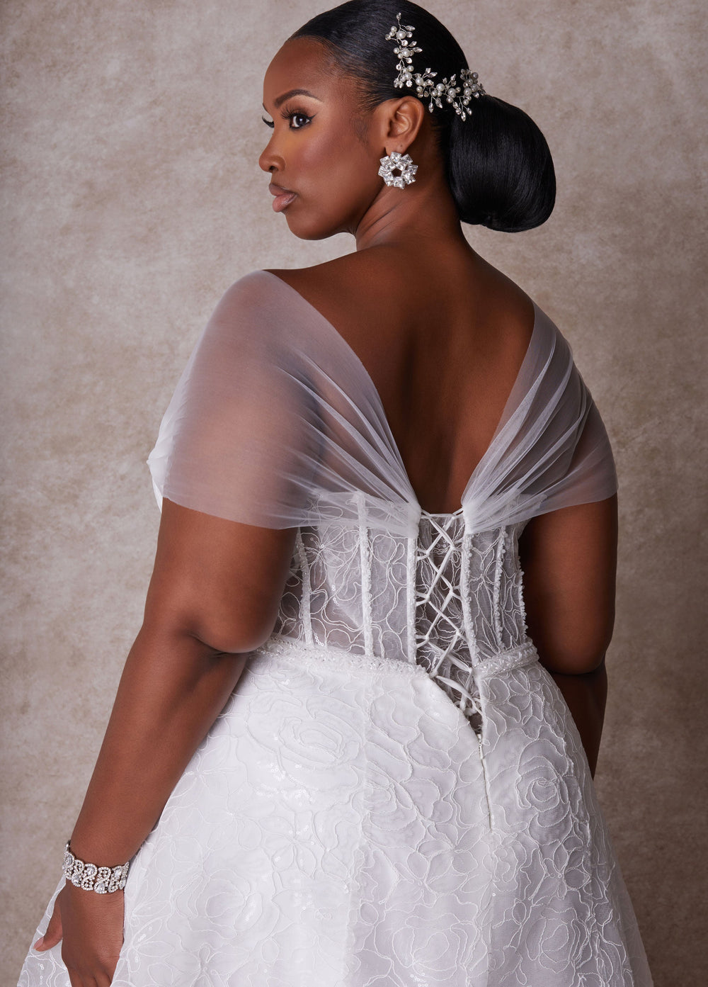 Plus Size Princess Wedding Gown Plus Size Bridal Gown Bridal Fashion White | Ashley Stewart