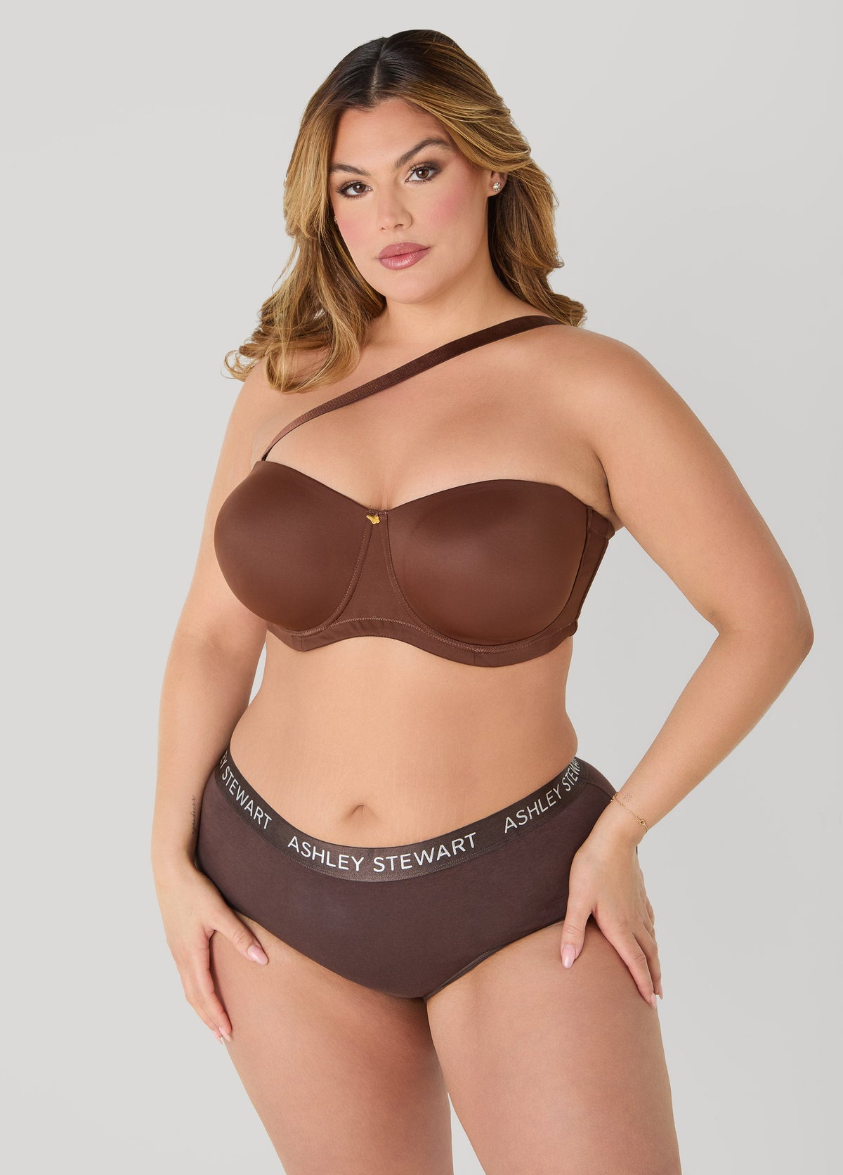6 Way Convertible Butterfly Bra Potting Soil | Ashley Stewart