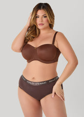 6 Way Convertible Butterfly Bra Potting Soil | Ashley Stewart