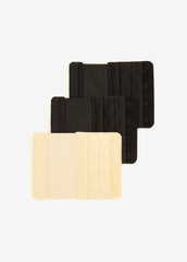 Plus Size Bra Extender Four Hooks Plus Size Underwire Bra Black Combo | Ashley Stewart