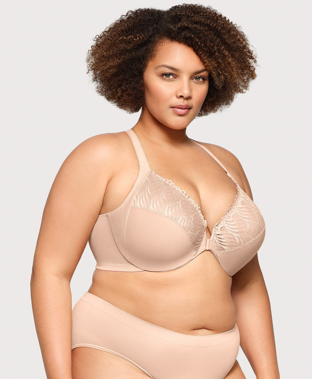 WonderWire® T Back Bra Cafe | Ashley Stewart