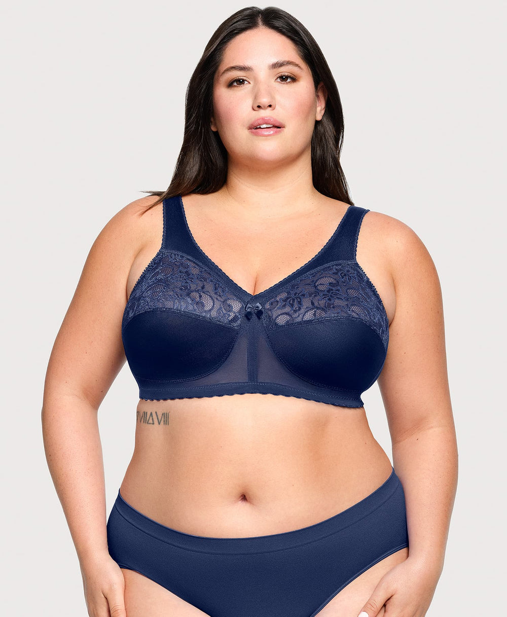 MagicLift Original Support Bra Blue | Ashley Stewart