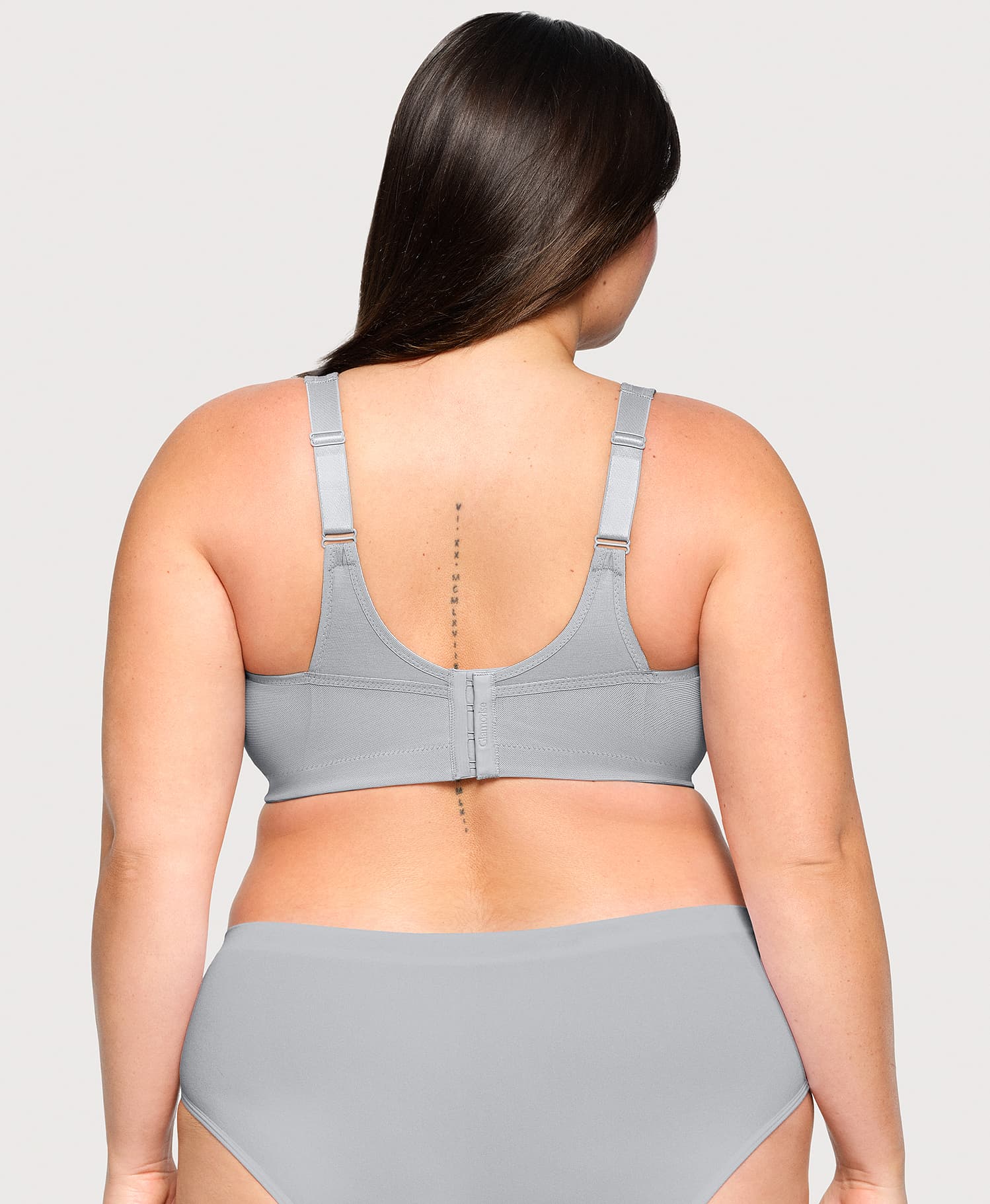 MagicLift Active Support Bra Gray Heather | Ashley Stewart