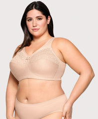 MagicLift Moisture Control Bra Cafe Heather | Ashley Stewart