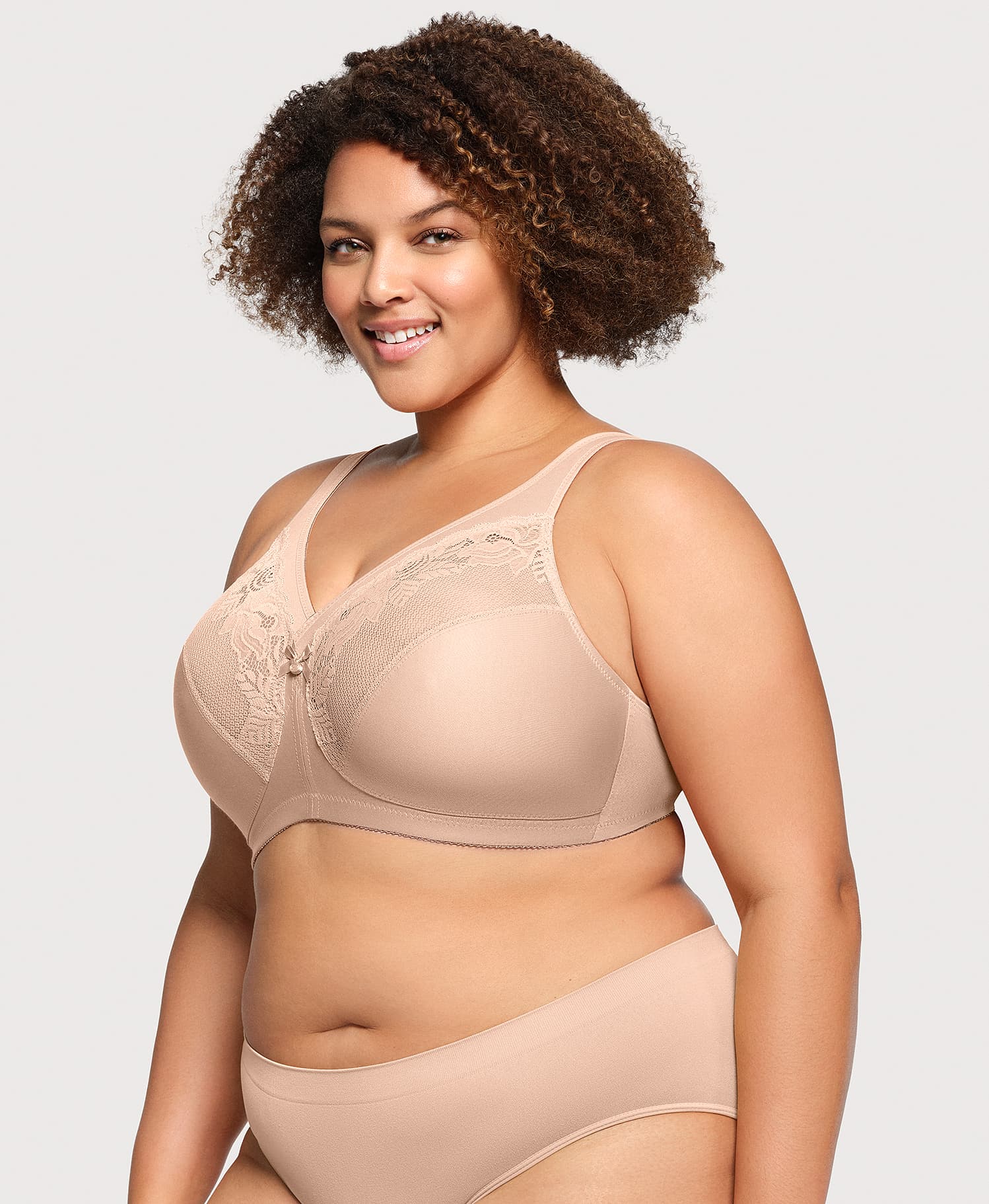 MagicLift Minimizer Bra Cafe | Ashley Stewart