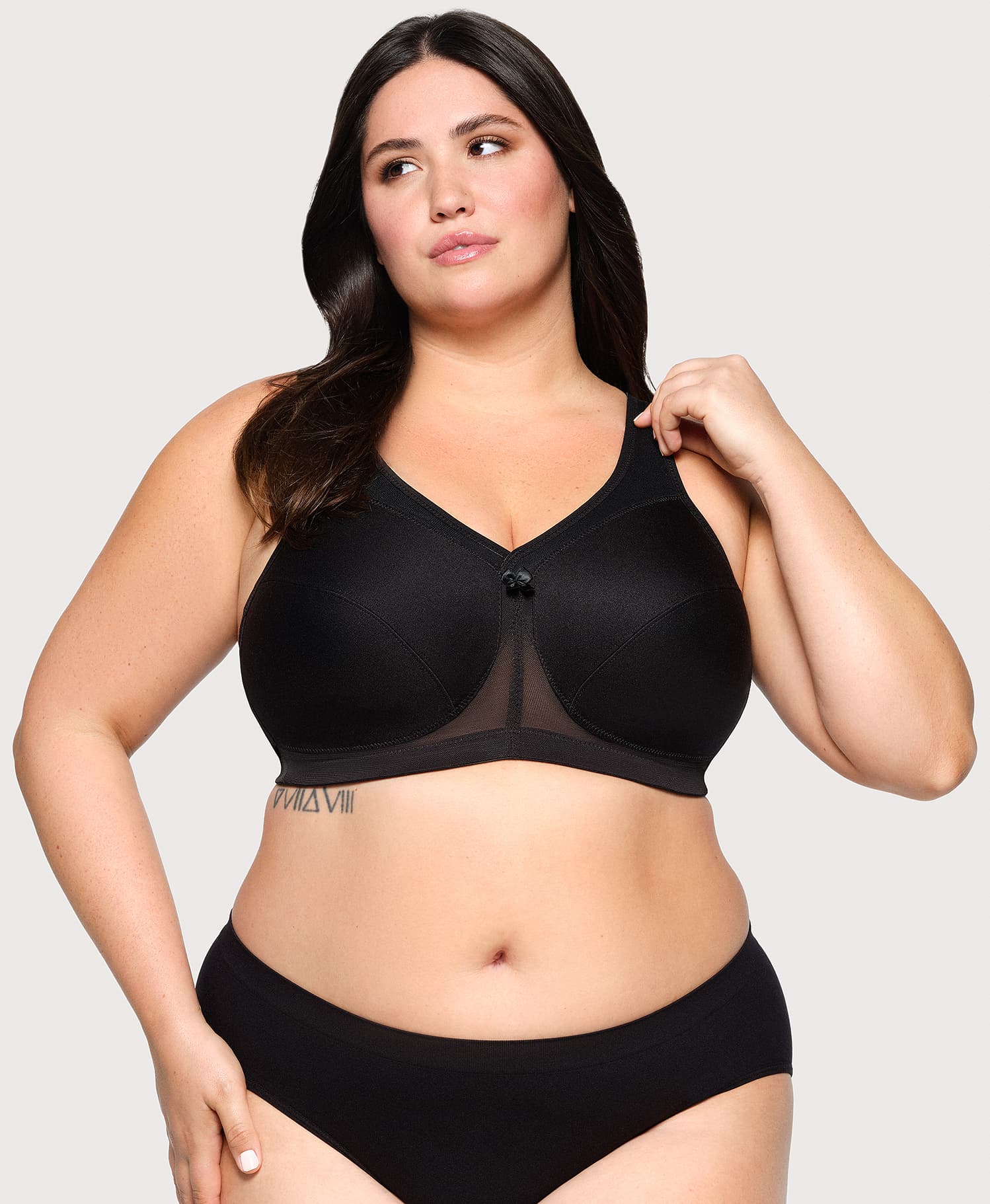 MagicLift Active Support Bra Black | Ashley Stewart