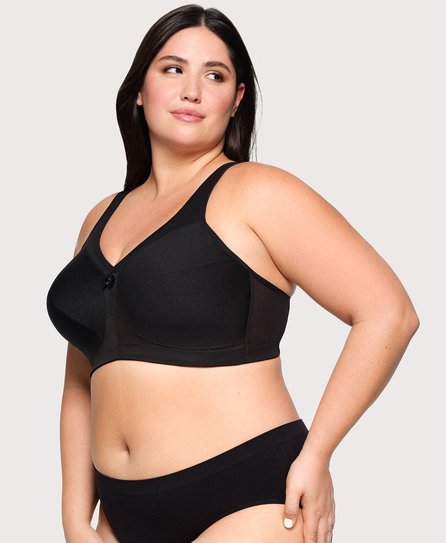 MagicLift Active Support Bra Black | Ashley Stewart