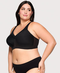 MagicLift Active Support Bra Black | Ashley Stewart