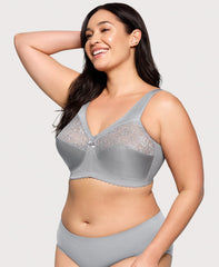 MagicLift Original Support Bra Soft Gray | Ashley Stewart