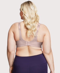 No-Bounce Camisole Elite Sports Bra Rose Tan | Ashley Stewart