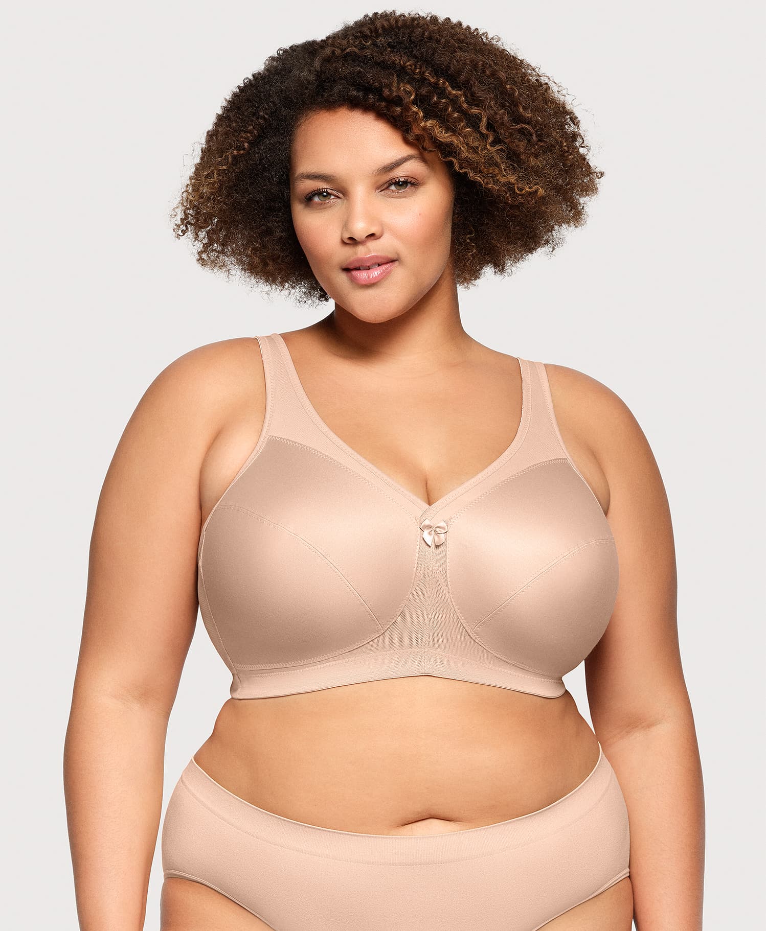 MagicLift Active Support Bra Cafe | Ashley Stewart