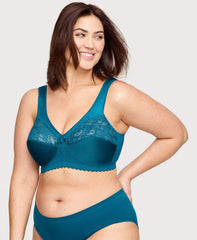 MagicLift Original Support Bra Dark Teal | Ashley Stewart