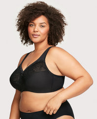MagicLift Natural Shape Support Bra Black | Ashley Stewart