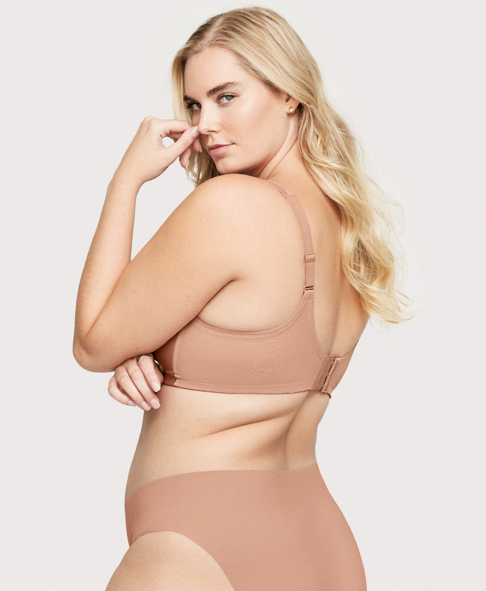 MagicLift Natural Shape Support Bra Cappuccino | Ashley Stewart