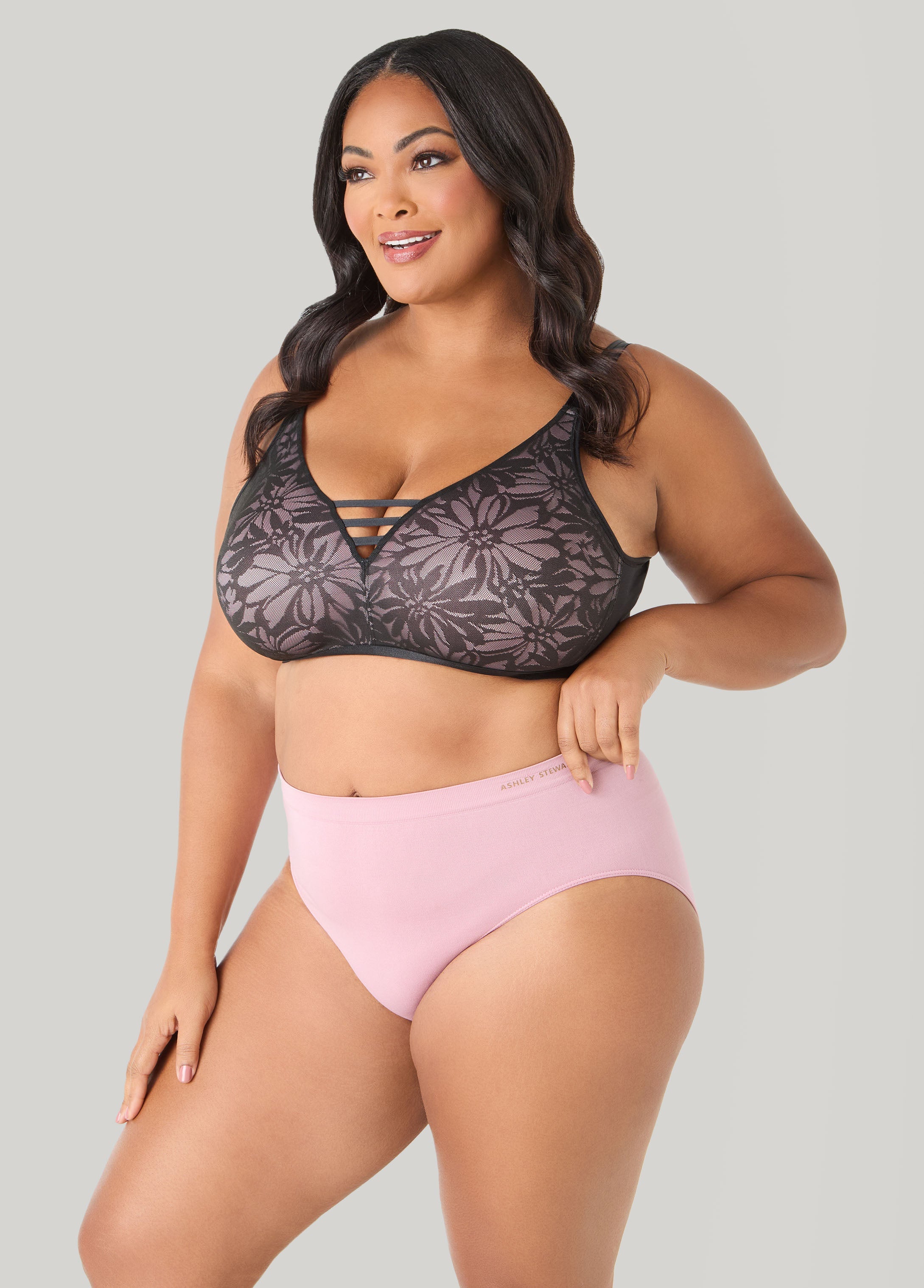 Seamless Logo Briefs ZEPHRY | Ashley Stewart