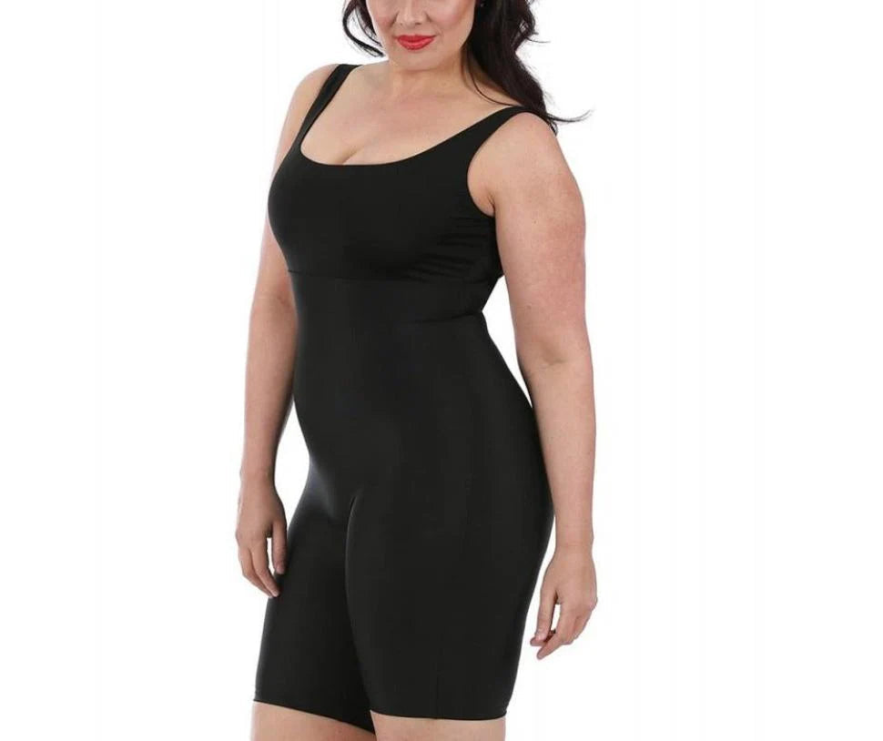 InstantFigure Shapewear Bodyshorts Black | Ashley Stewart
