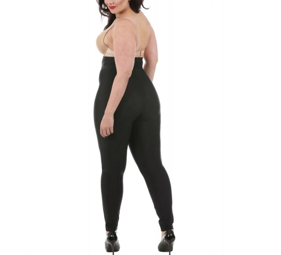InstantFigure Tummy Control Leggings Black | Ashley Stewart