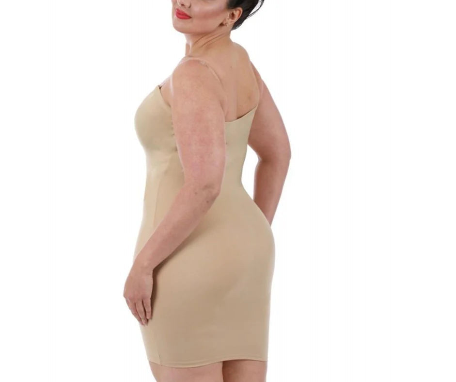 InstantFigure Shapewear Tube Dress Black | Ashley Stewart