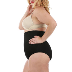 InstantFigure High Waist Shapewear Panty Black | Ashley Stewart
