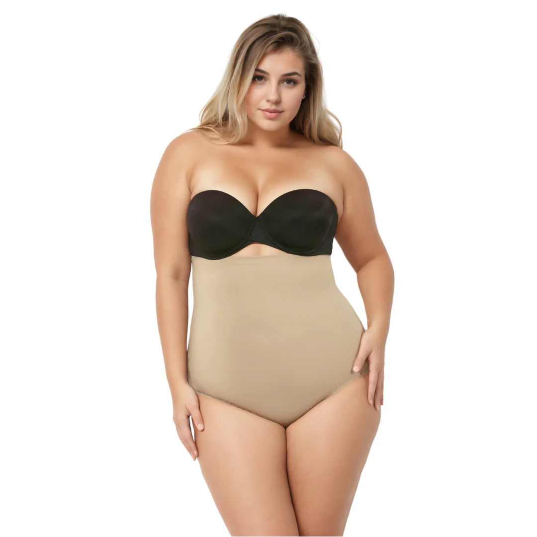 InstantFigure High Waist Shapewear Panty Black | Ashley Stewart