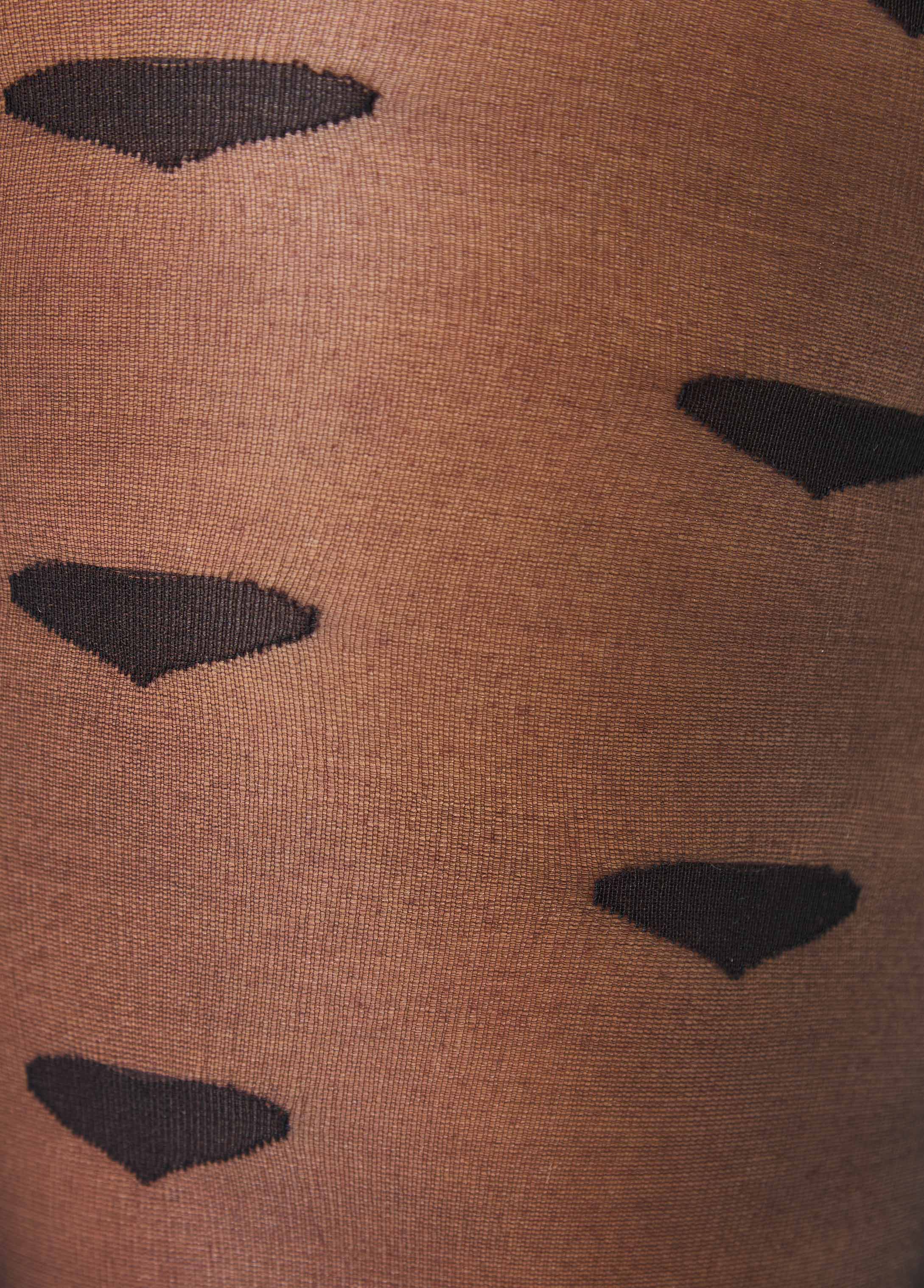 Hearts Footed Tights Black | Ashley Stewart