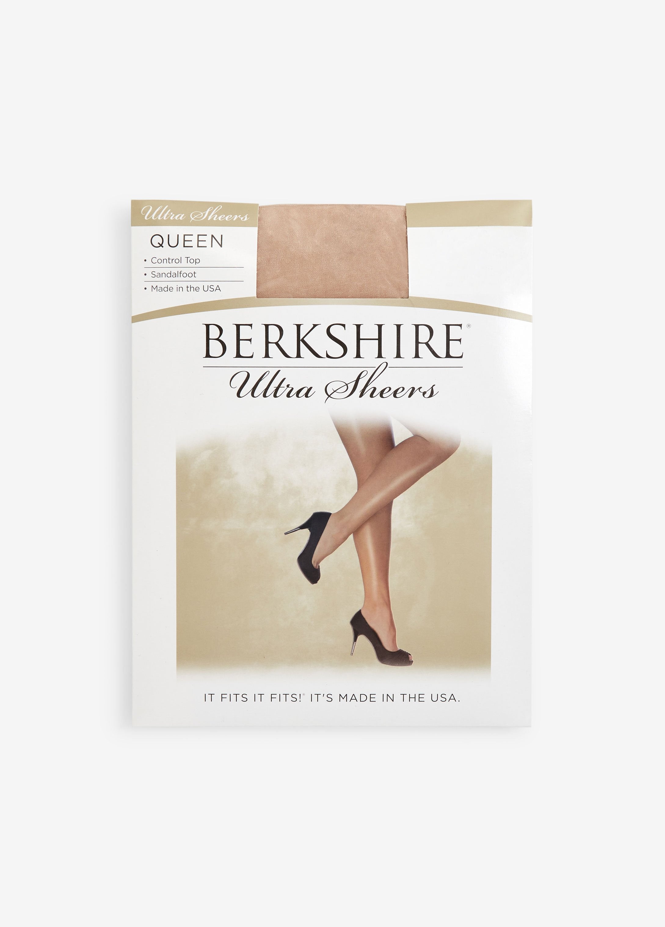 Plus Size Berkshire Ultra Sheer Control Top All Day Comfort Pantyhose Ivory | Ashley Stewart