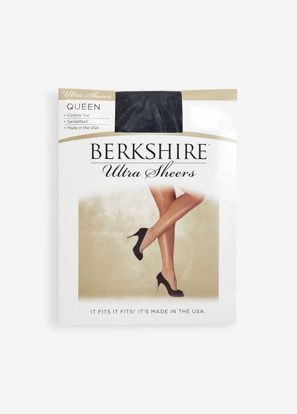 Plus Size Berkshire Ultra Sheer Control Top All Day Comfort Pantyhose Ivory | Ashley Stewart