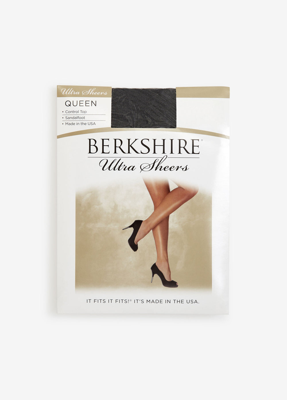 Plus Size Berkshire Ultra Sheer Control Top All Day Comfort Pantyhose Ivory | Ashley Stewart