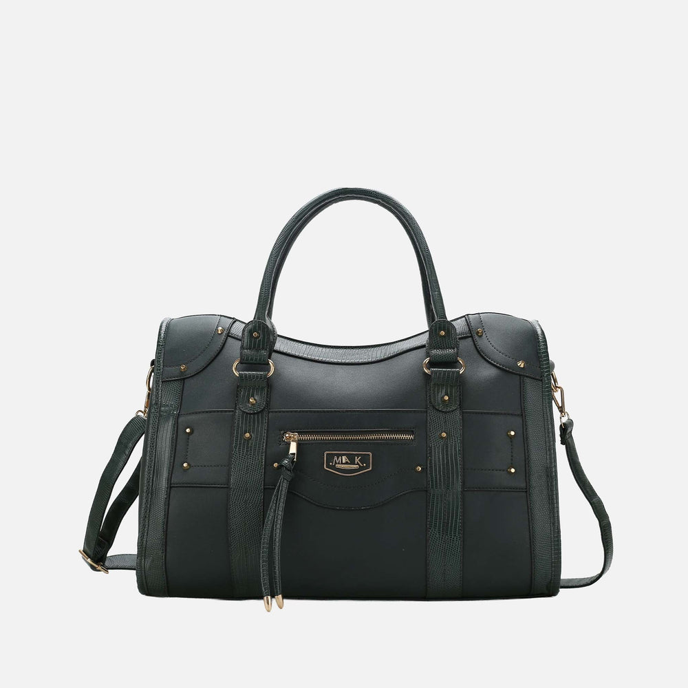 Patricia Weekender Bag Mauve | Ashley Stewart