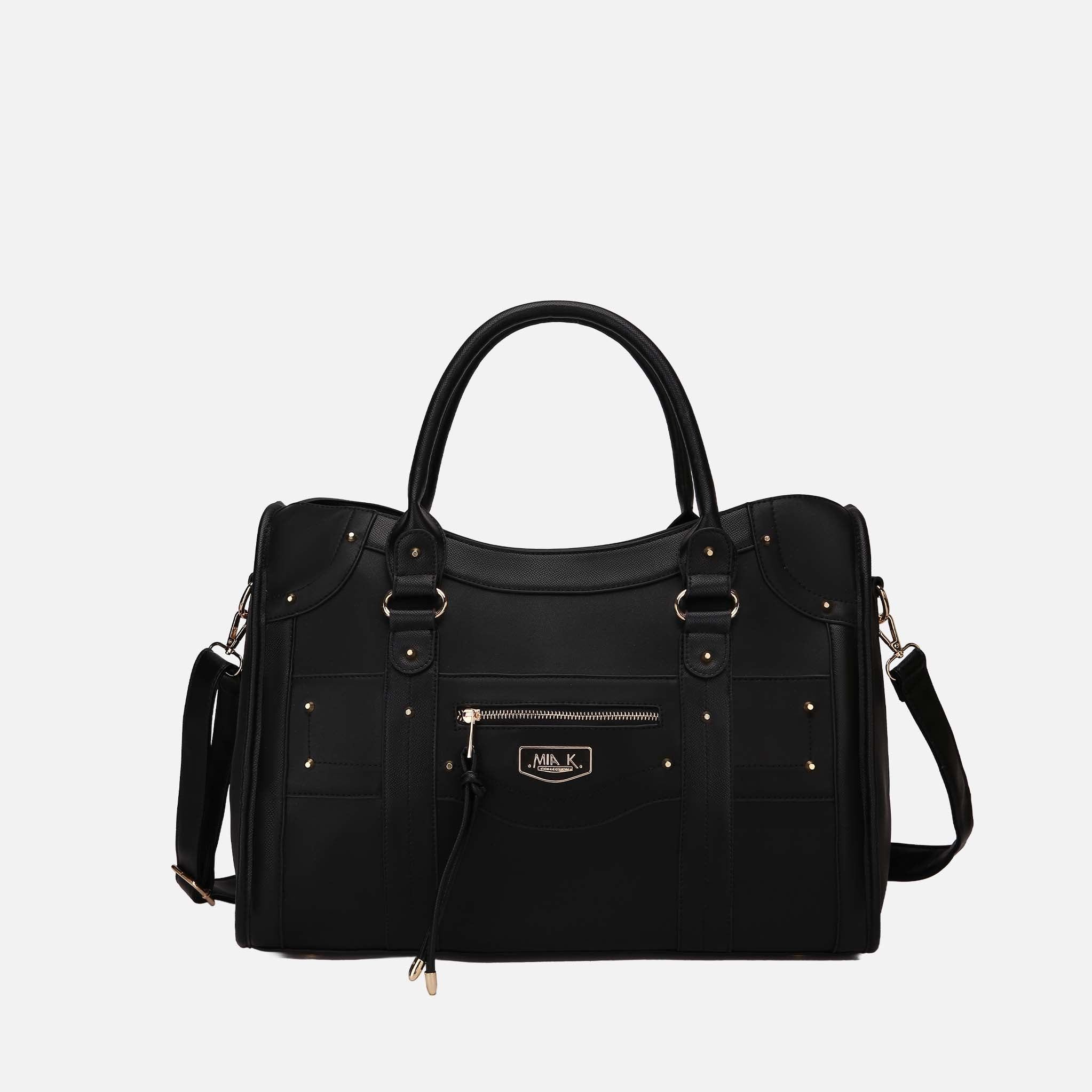 Patricia Weekender Bag Mauve | Ashley Stewart