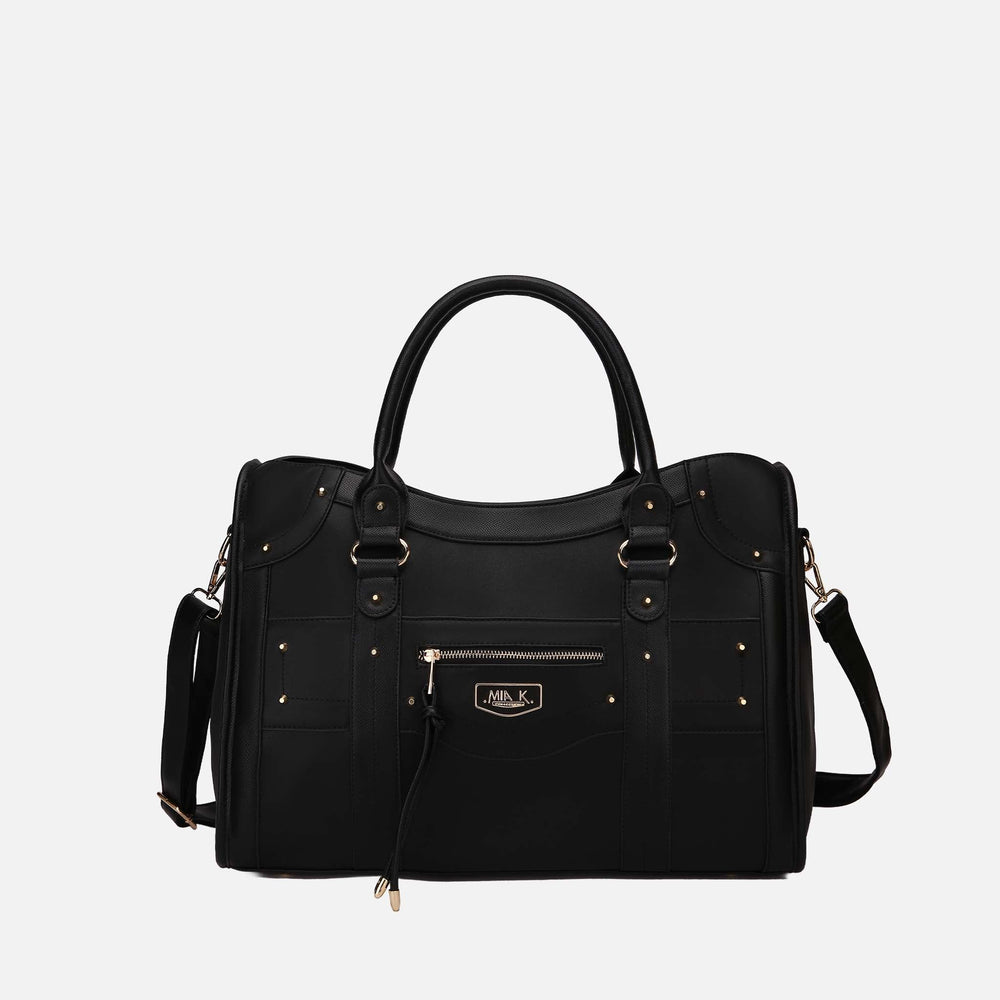 Patricia Weekender Bag Mauve | Ashley Stewart
