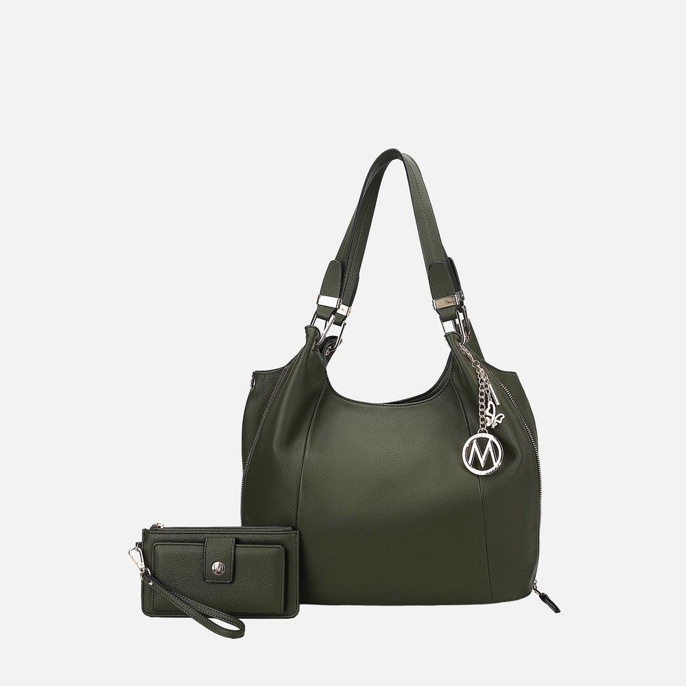 Calina Shoulder Bag Beige | Ashley Stewart