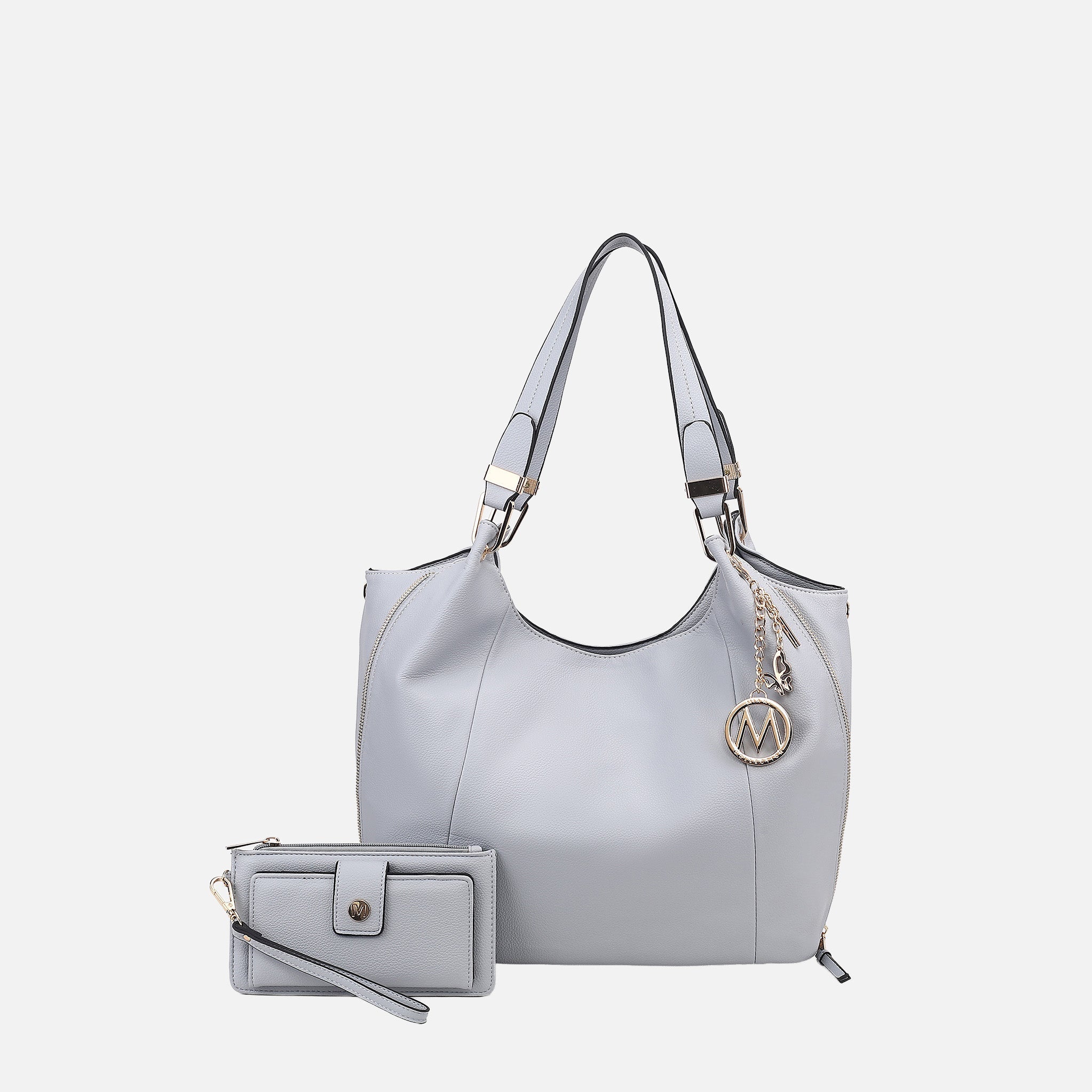 Calina Shoulder Bag Beige | Ashley Stewart