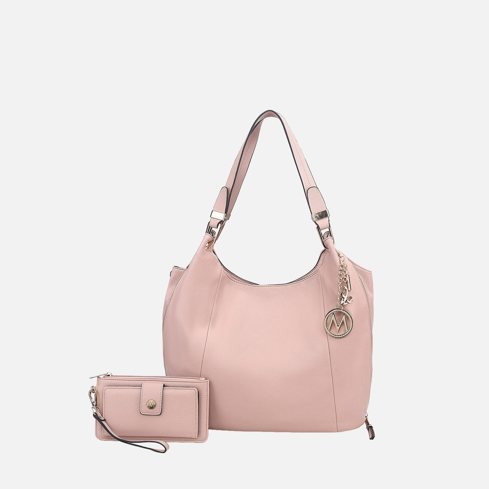Calina Shoulder Bag Beige | Ashley Stewart