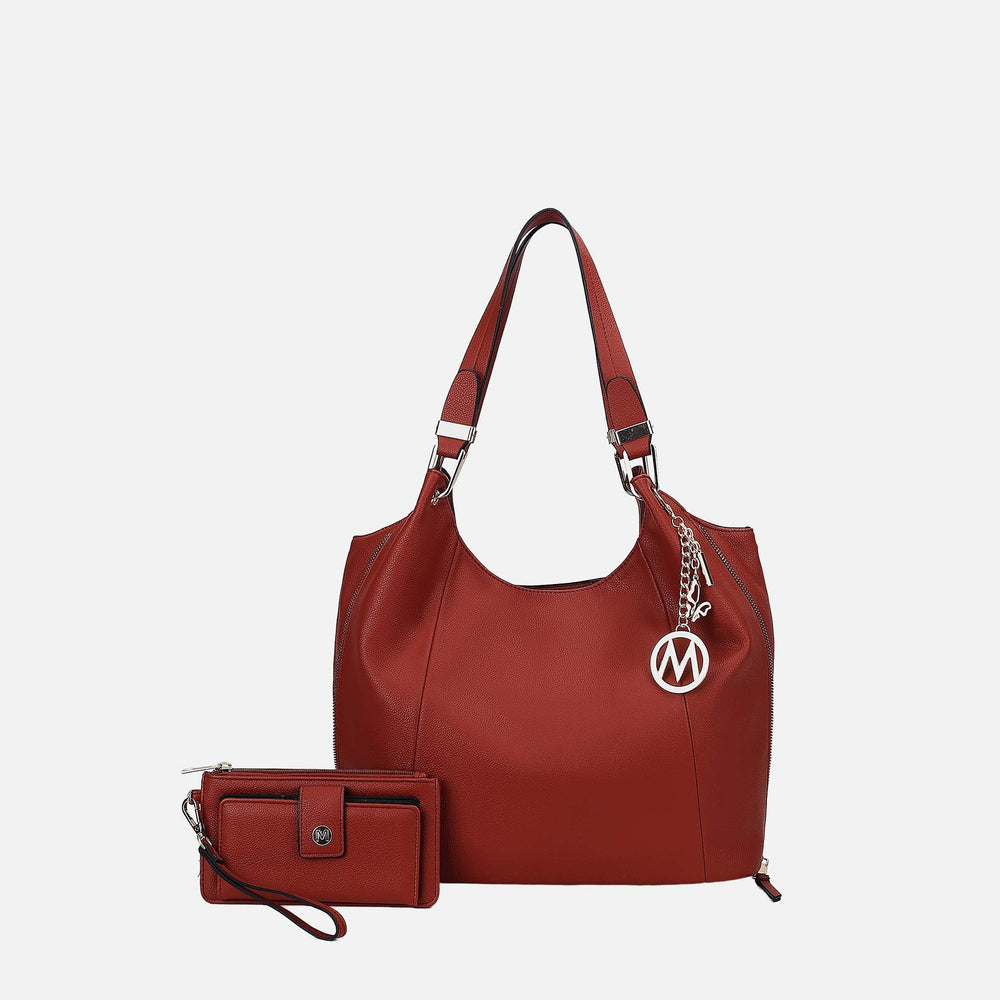 Calina Shoulder Bag Beige | Ashley Stewart