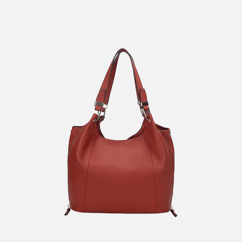 Calina Shoulder Bag Beige | Ashley Stewart