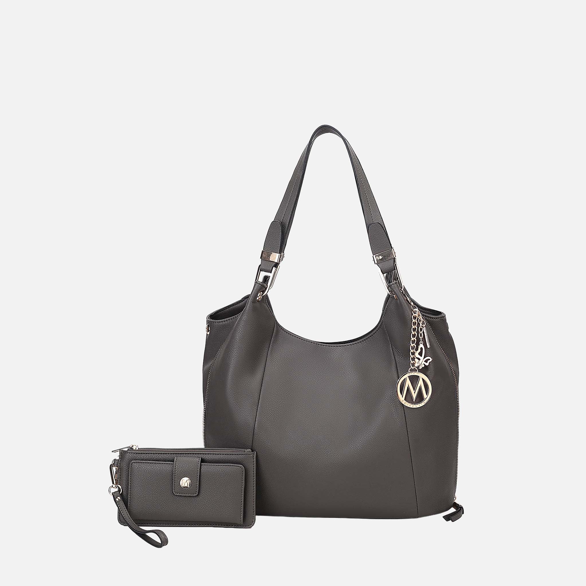 Calina Shoulder Bag Beige | Ashley Stewart