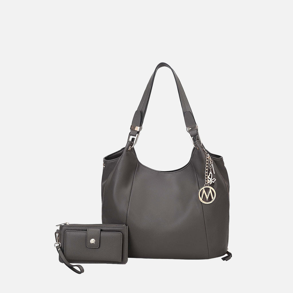 Calina Shoulder Bag Beige | Ashley Stewart