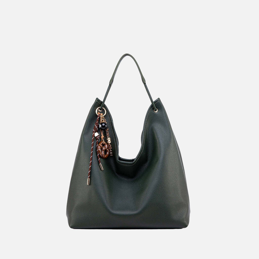Eloa Hobo Bag Set Black | Ashley Stewart